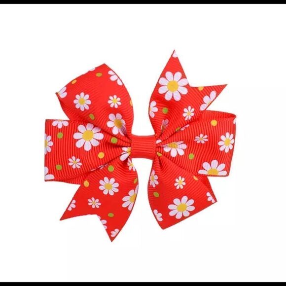Set of 4 3.2” Grosgrain Bows - Picture 2 of 5